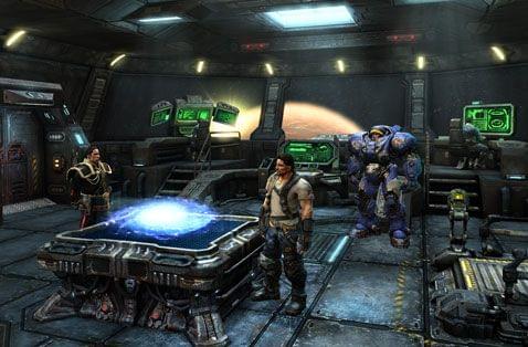 Screenshot from Starcraft II