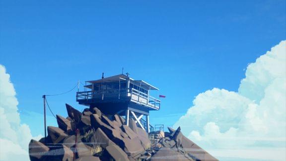 Screenshot from Firewatch