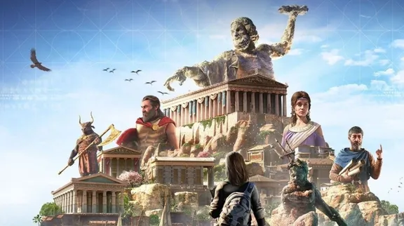 Key art for Assassin's Creed Odyssey's Discovery Tour