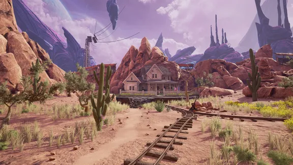 Screenshot of Obduction